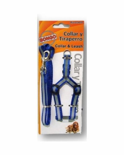 Bongo - Arnés y Correa reflectivo