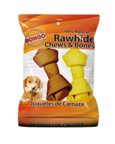 Bongo - hueso de carnaza 5-6" X 2 unidades