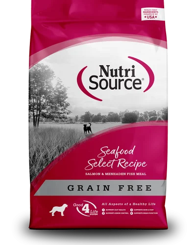 NutriSource Perro - Receta selecta de mariscos