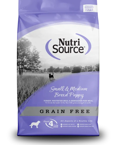 NutriSource Perro - Cachorro de raza pequeña y mediana Sin Granos