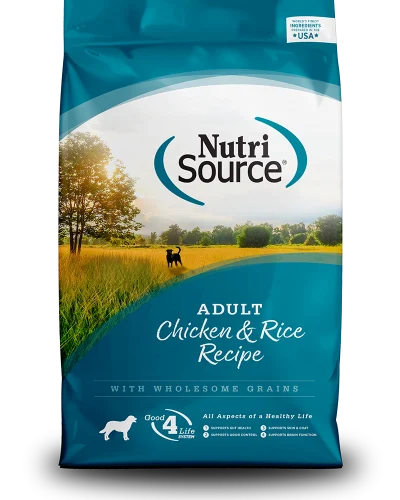 NutriSource Perro - Receta de pollo y arroz