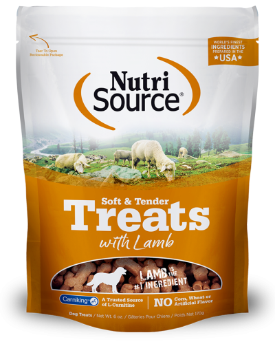 NutriSource - Golosinas suaves y tiernas de cordero