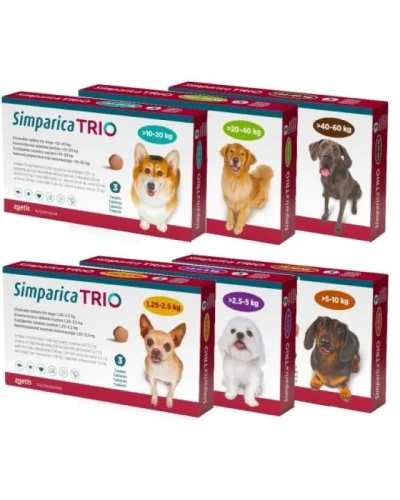 Simparica Trio - 3 tab