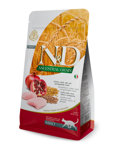 N&D - Pollo y Granada Gato Adulto