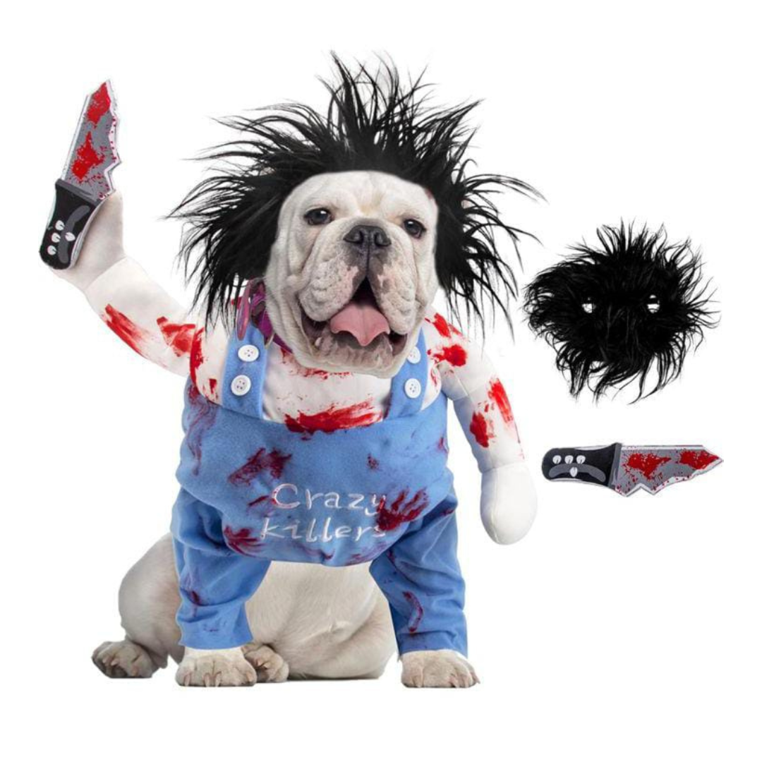 Disfraz de perro "Crazy Killers"