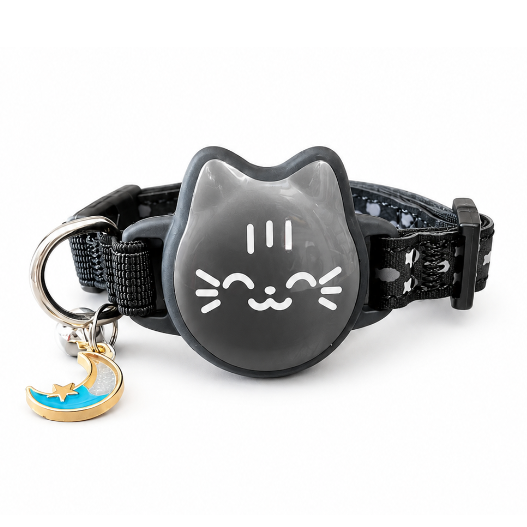 Collar y Estuche para AirTag Impermeable Para Gato