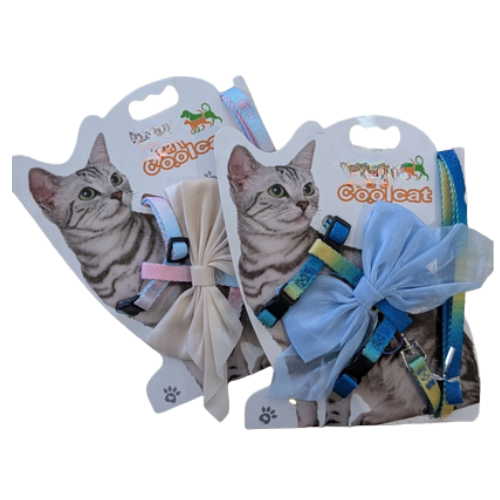 J&J -  Arnés y Correa para gato