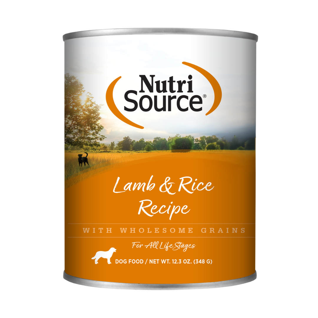 NutriSource -  Lata Fórmula de cordero y arroz