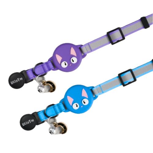 Kitty Tag - Collares con Estuche para Airtag Para Gato