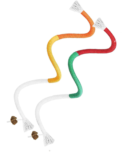 Juguete de cuerda para masticar para gatos