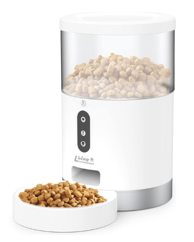 Living Enrichment - Dispensador de comida inteligente WiFi