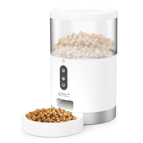 Living Enrichment - Dispensador de comida inteligente WiFi