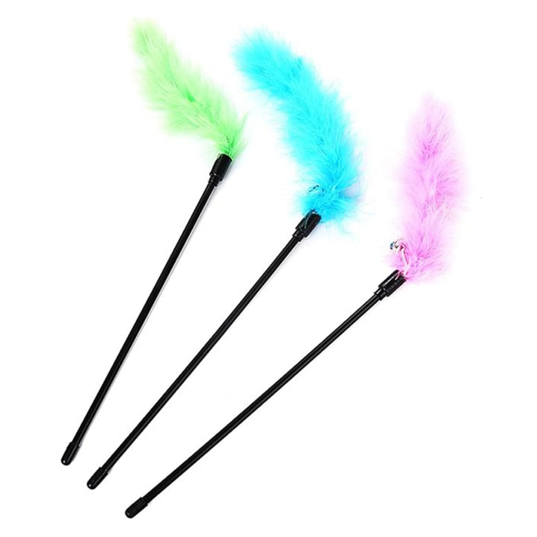 Juguete Interactivo con Plumas