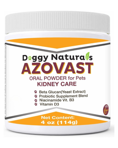 Doggy Naturas -  AZOVASTA Polvo oral para el cuidado renal de mascotas