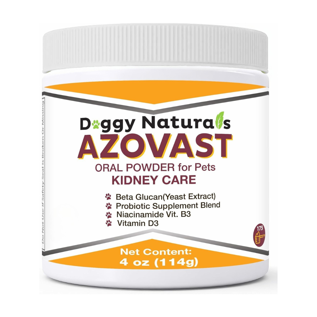 Doggy Naturas -  AZOVASTA Polvo oral para el cuidado renal de mascotas