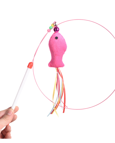 Juguete de Varita con peluche de pescado