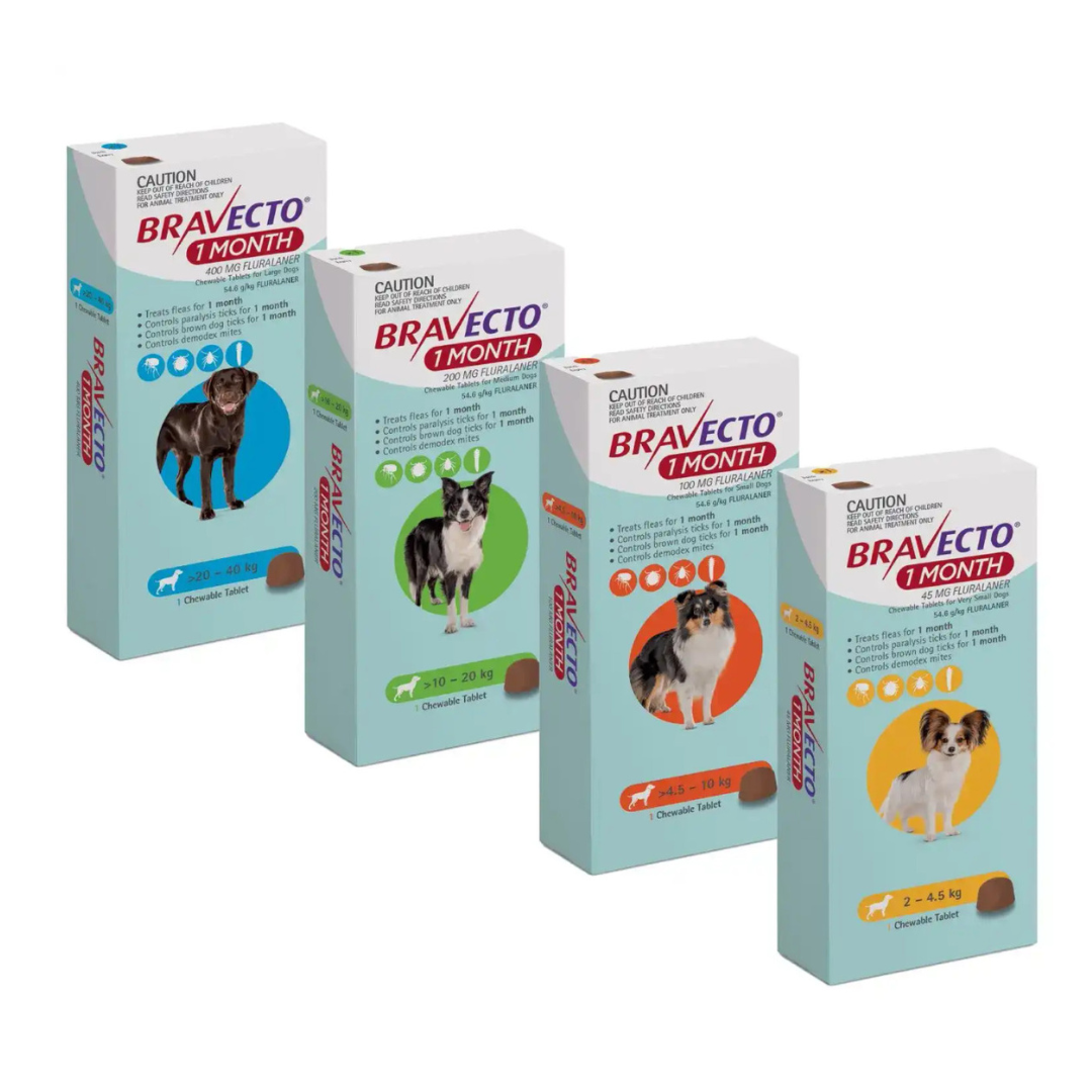 Bravecto Para Perros 1 mes
