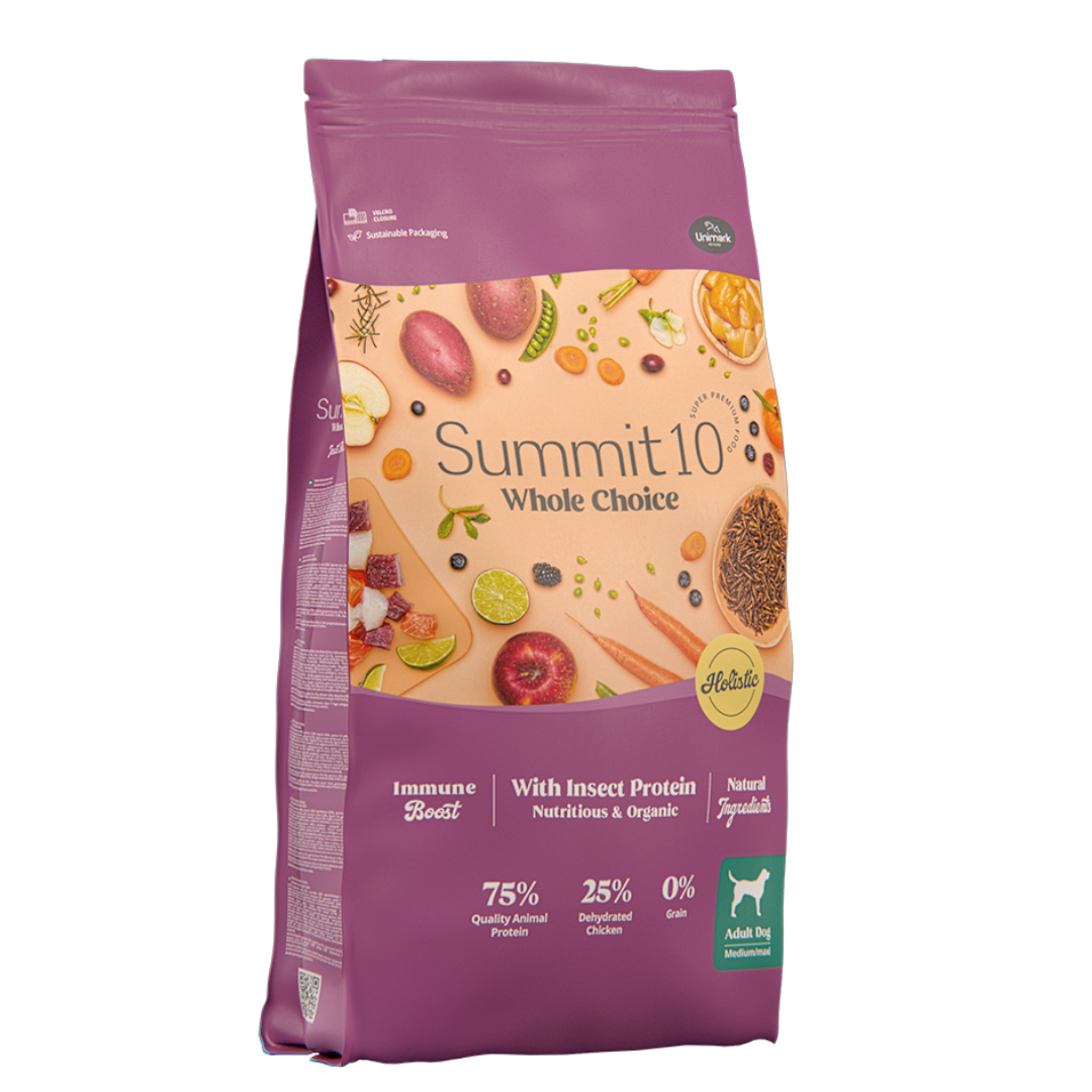 Summit 10 Whole Choice - Proteína de Insectos Para Perro