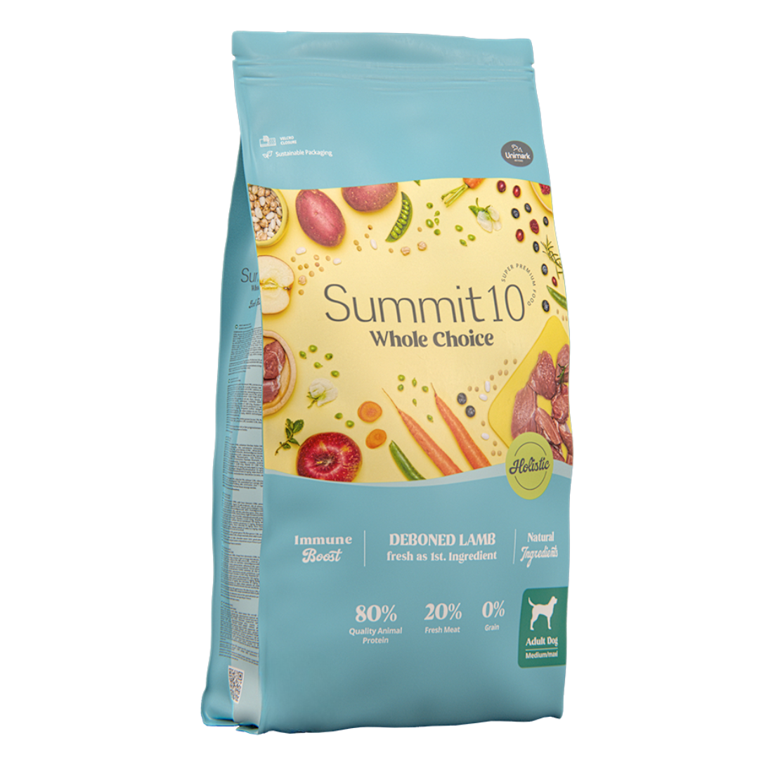 Summit 10 Whole Choice - Receta de Cordero Para Perro