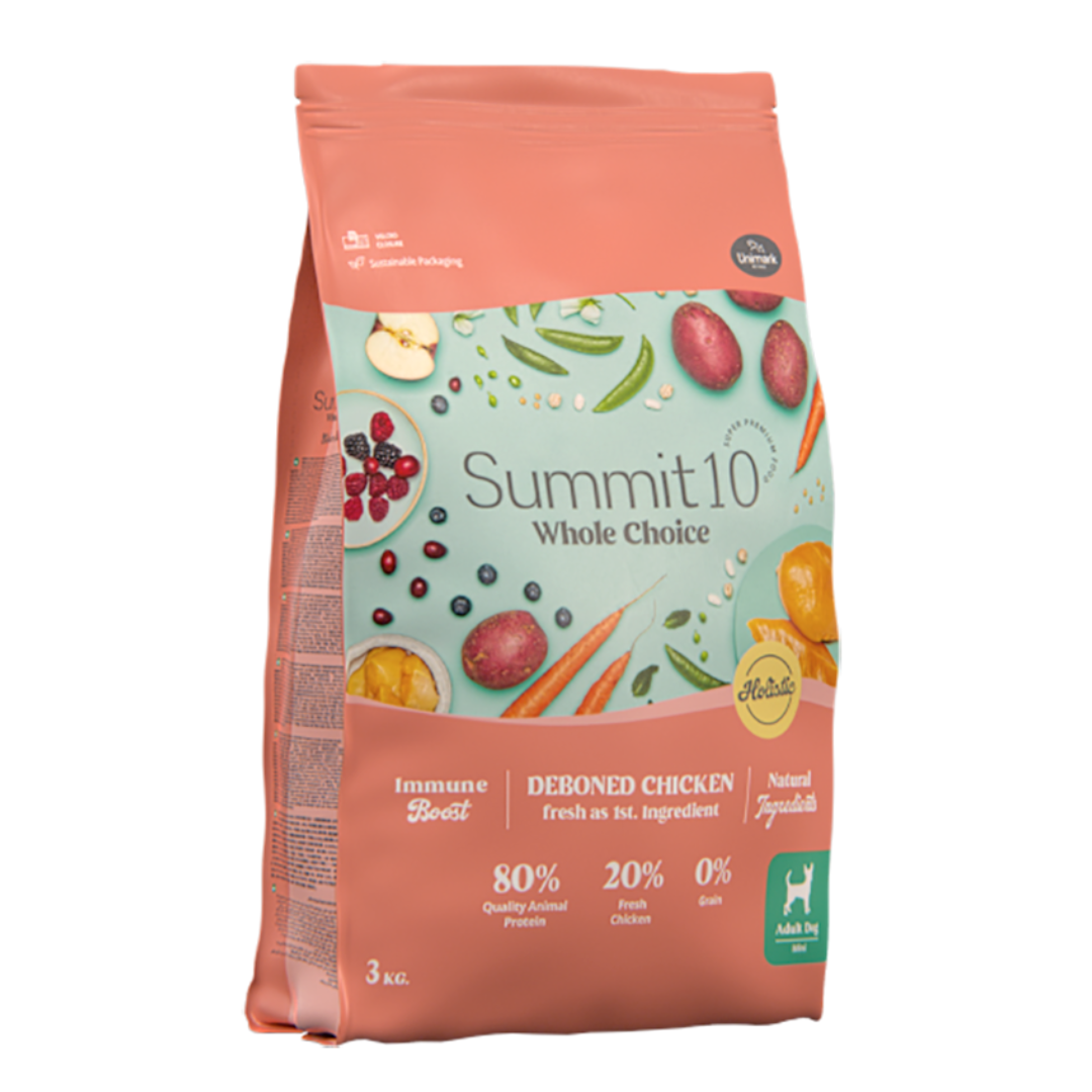 Summit 10 Whole Choice - Receta de Pollo Para Perro de Raza Pequeña