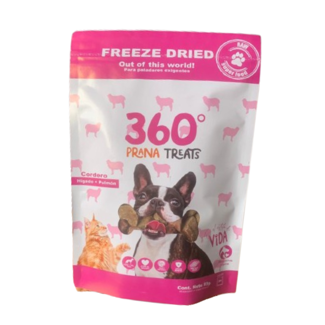 Prana Treats -  Hígado y Pulmón de Cordero