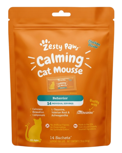 Zesty Paws - Mousse calmante para gatos