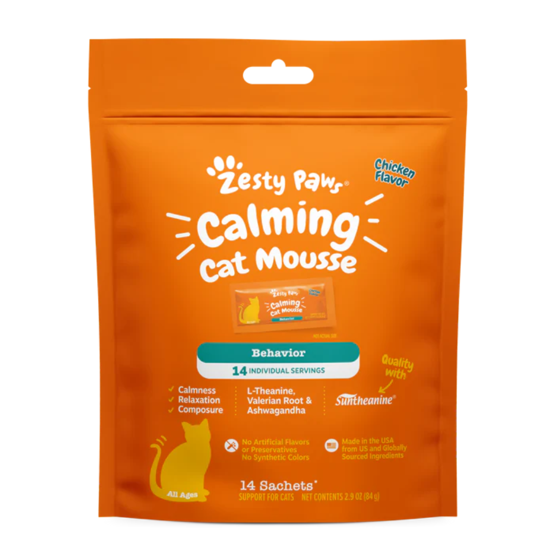 Zesty Paws - Mousse calmante para gatos