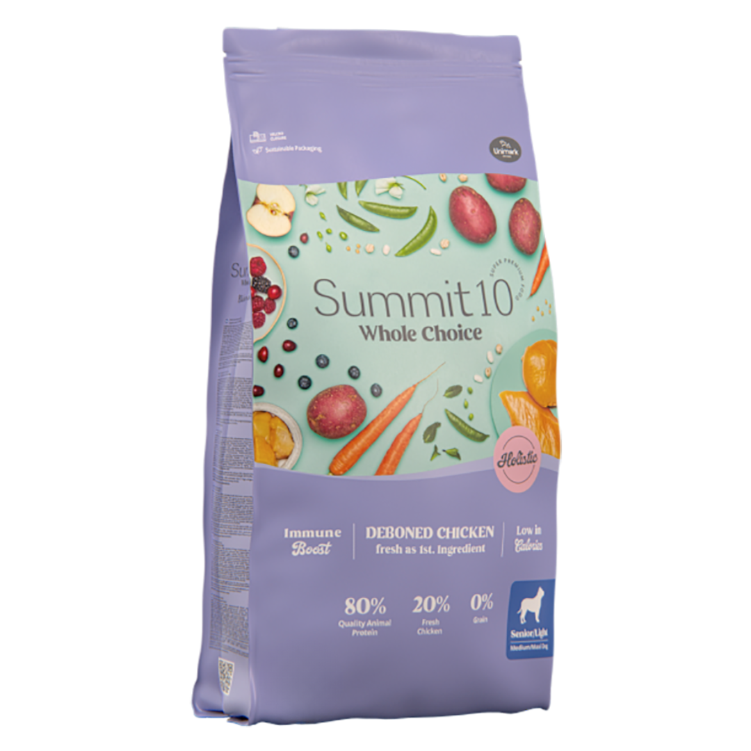 Summit 10 Whole Choice - Receta de Pollo Para Perro Adulto Mayor