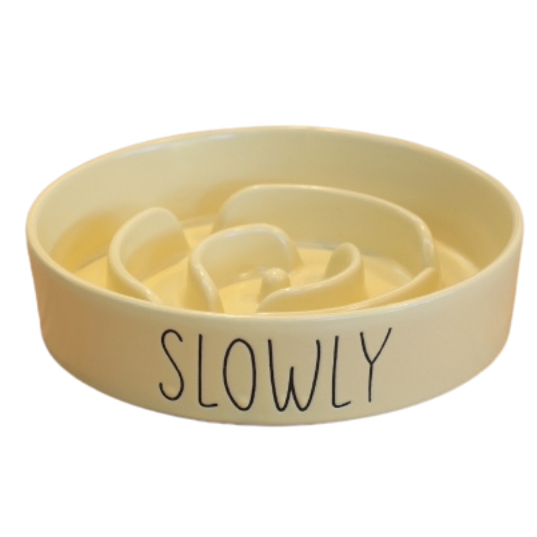 Plato para comer lento de Cerámica