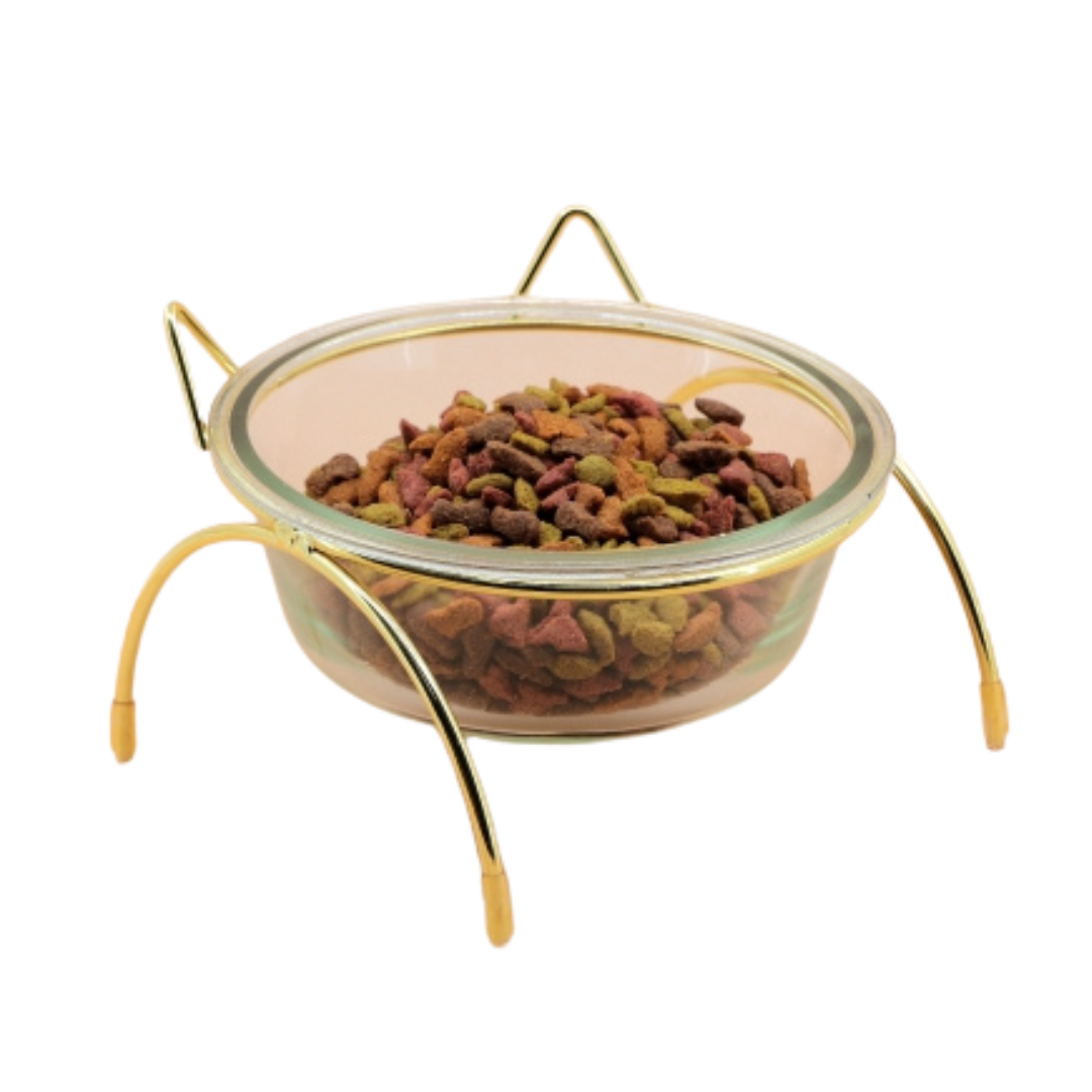 Soporte con Platos de Vidrio