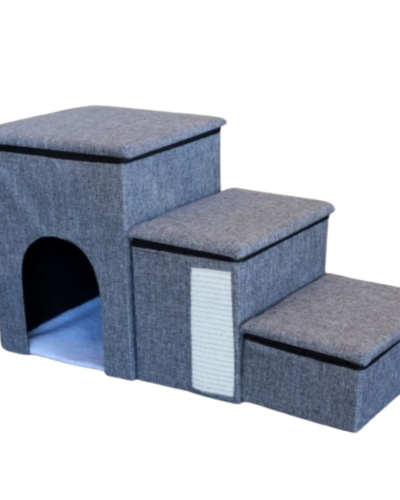 Escaleras de tela con espacio para almacenar