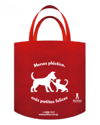 Bolsa Pequeña Reutilizable Patitas