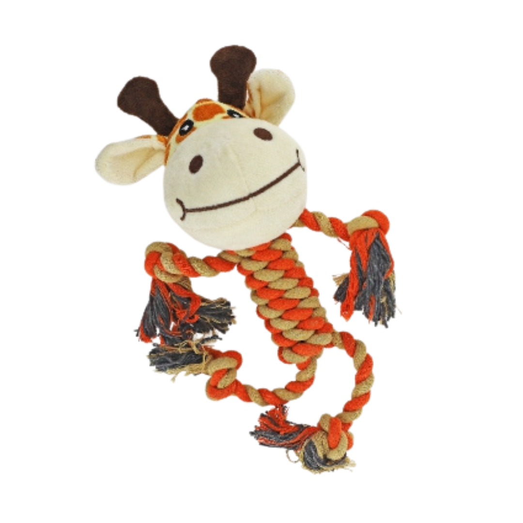 Juguete de lazo con peluche