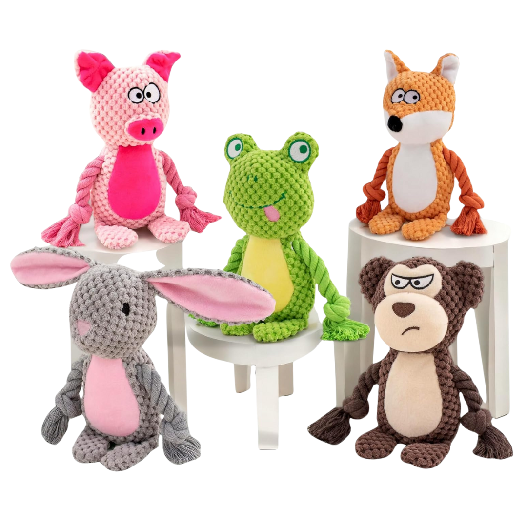 Peluche de animales con Lazo