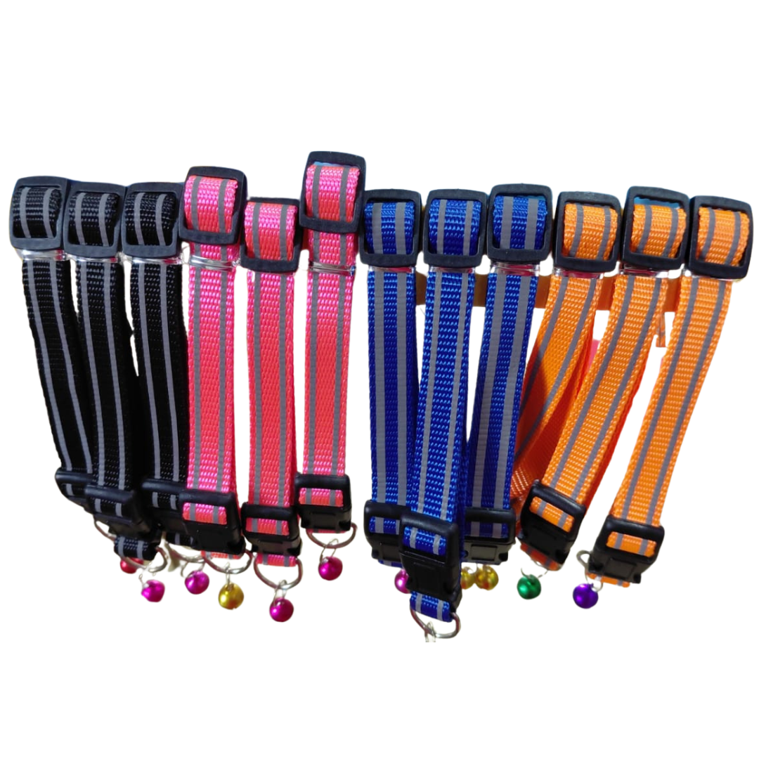 Collar Con franjas reflectivas Mediano