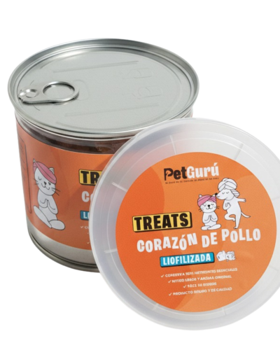 PetGurú -  Corazón de Pollo Liofilizado