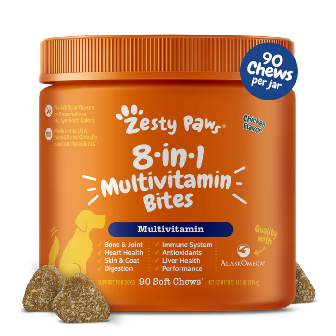 Zesty Paws - 8 en 1 Multivitamina