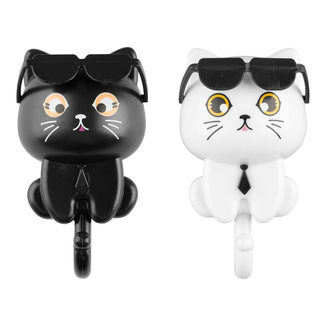 Soporte para llaves en forma gato