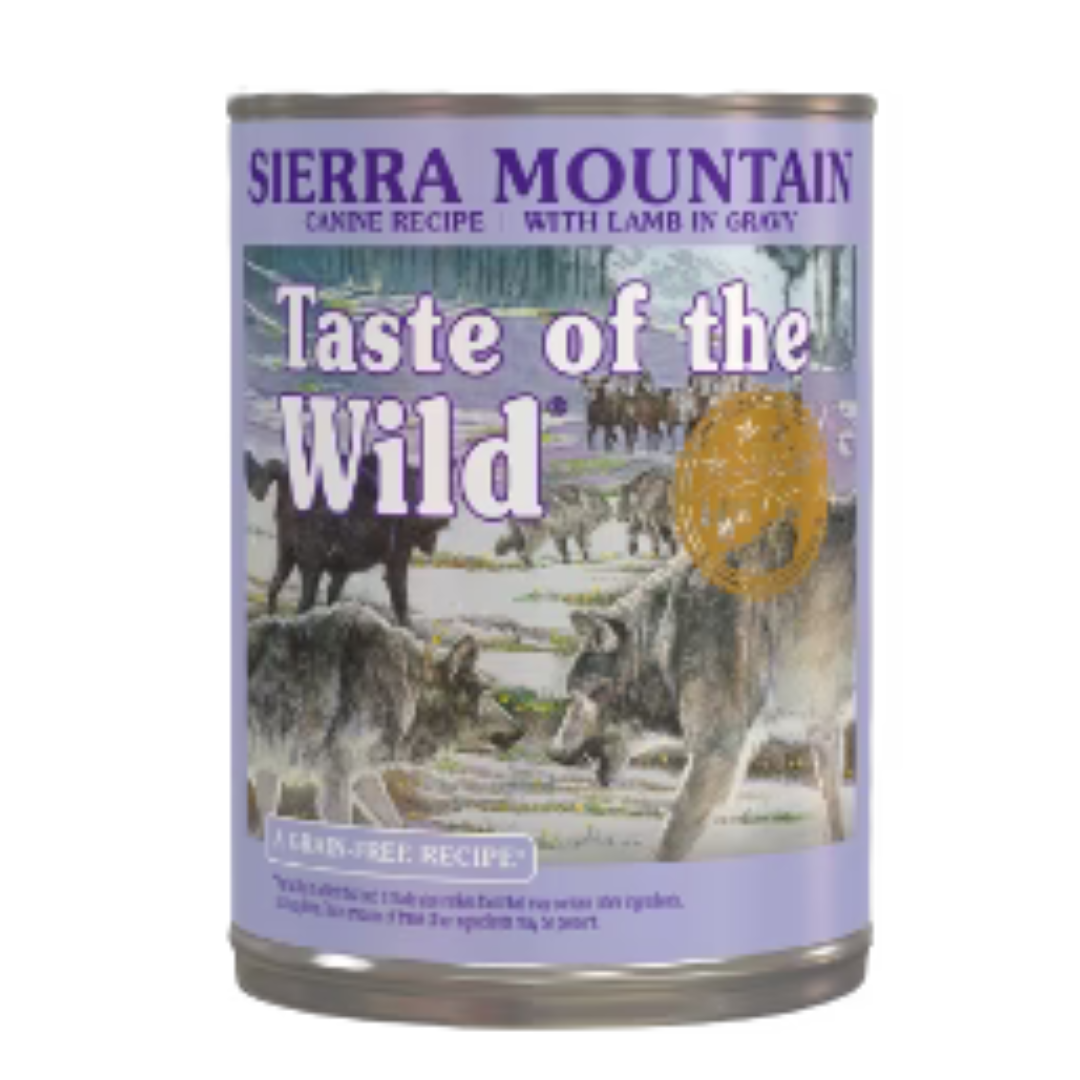Taste of the Wild – Lata Sierra Mountain Cordero
