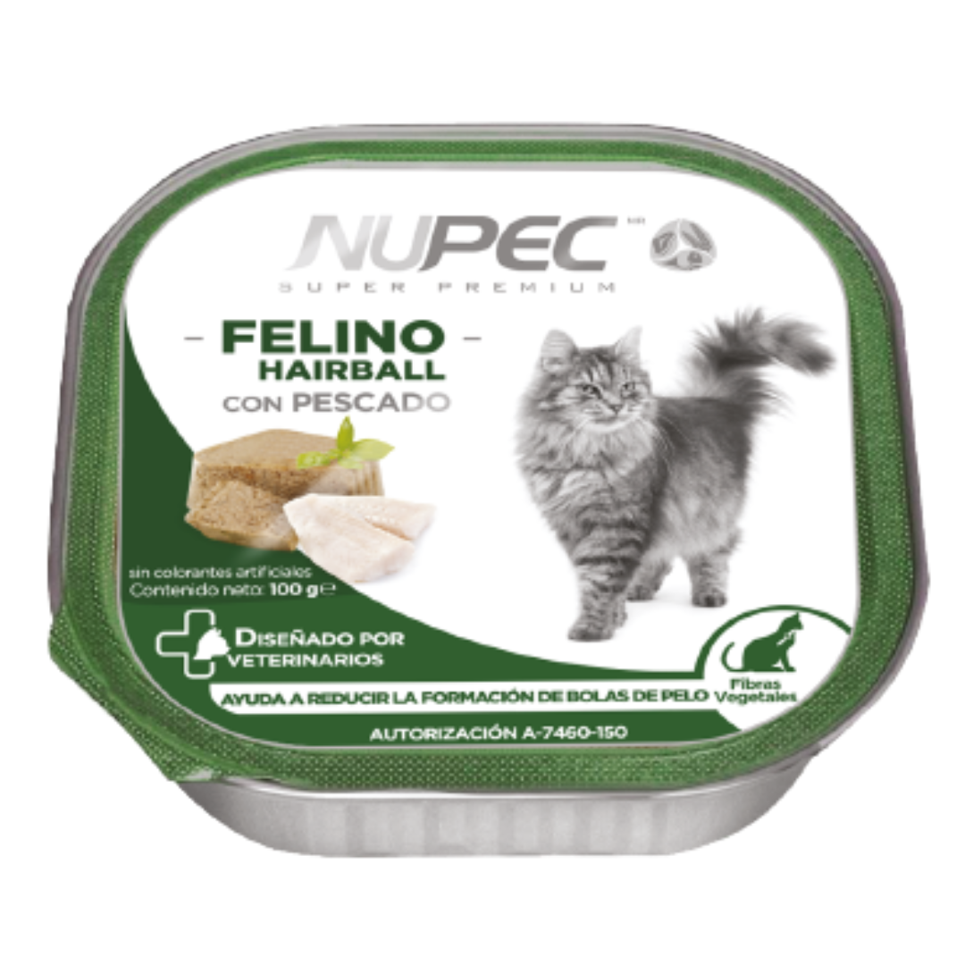 Nupec - Alimento Húmedo Gato Para Bolas de Pelo
