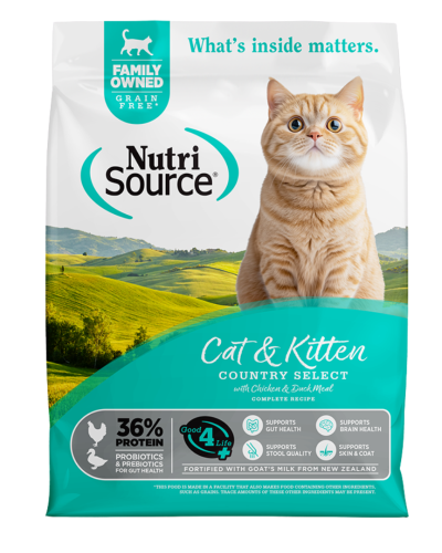 NutriSource Gato – Receta de selección de país