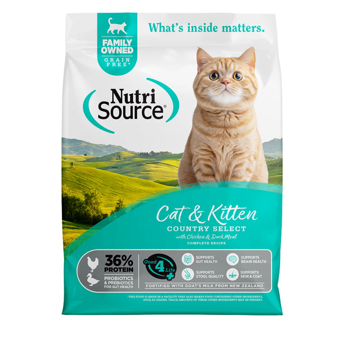 NutriSource Gato – Receta de selección de país