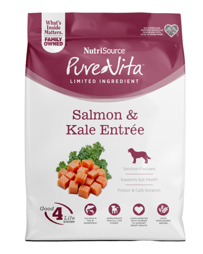 NutriSource Perro -  Entrada de salmón y col rizada