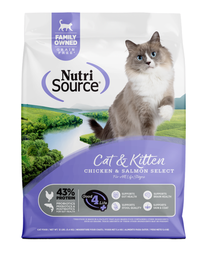 NutriSource Gato – Receta selecta de pollo y salmón