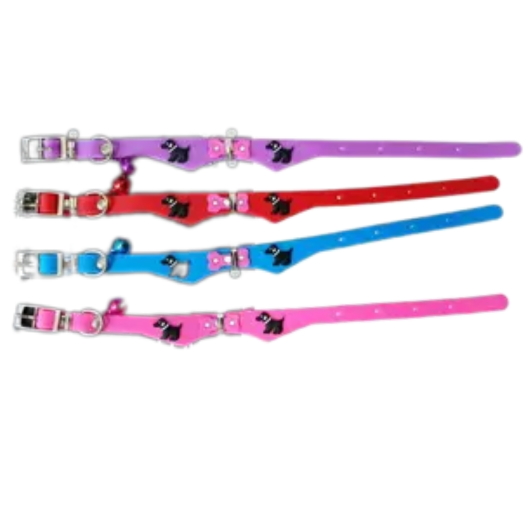 Collar de silicona con diseño de perro