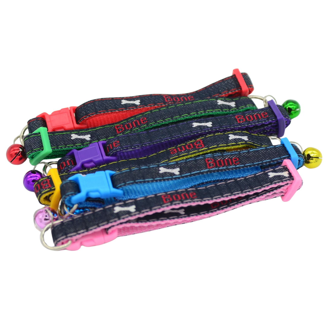 Collar con diseño de huesito