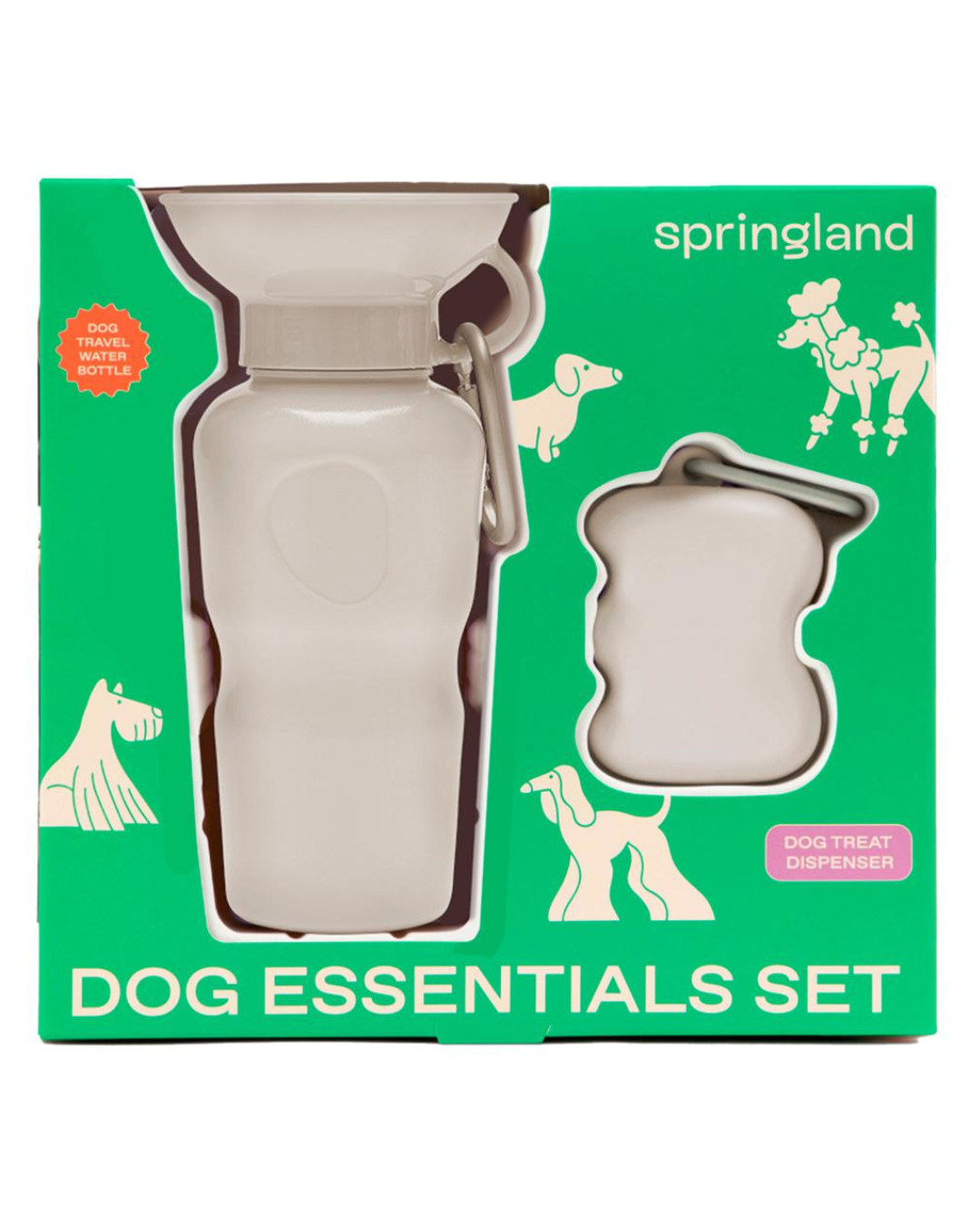 Springland - Set de Botella para Agua y Dispensador de Premios
