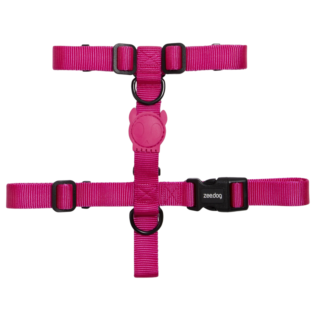 Zeedog - Arnés Solids Pink Led