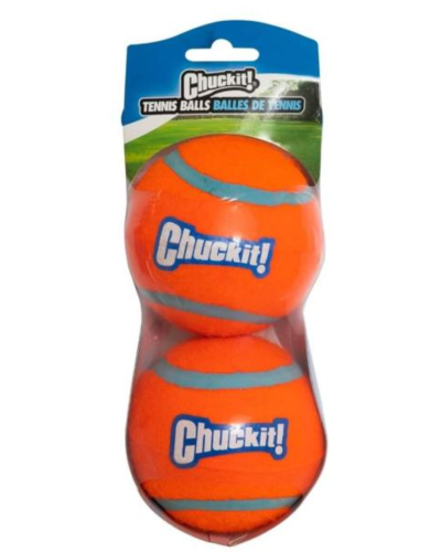 Chuckit -  Pack de 2 Pelotas de Tenis para Perros