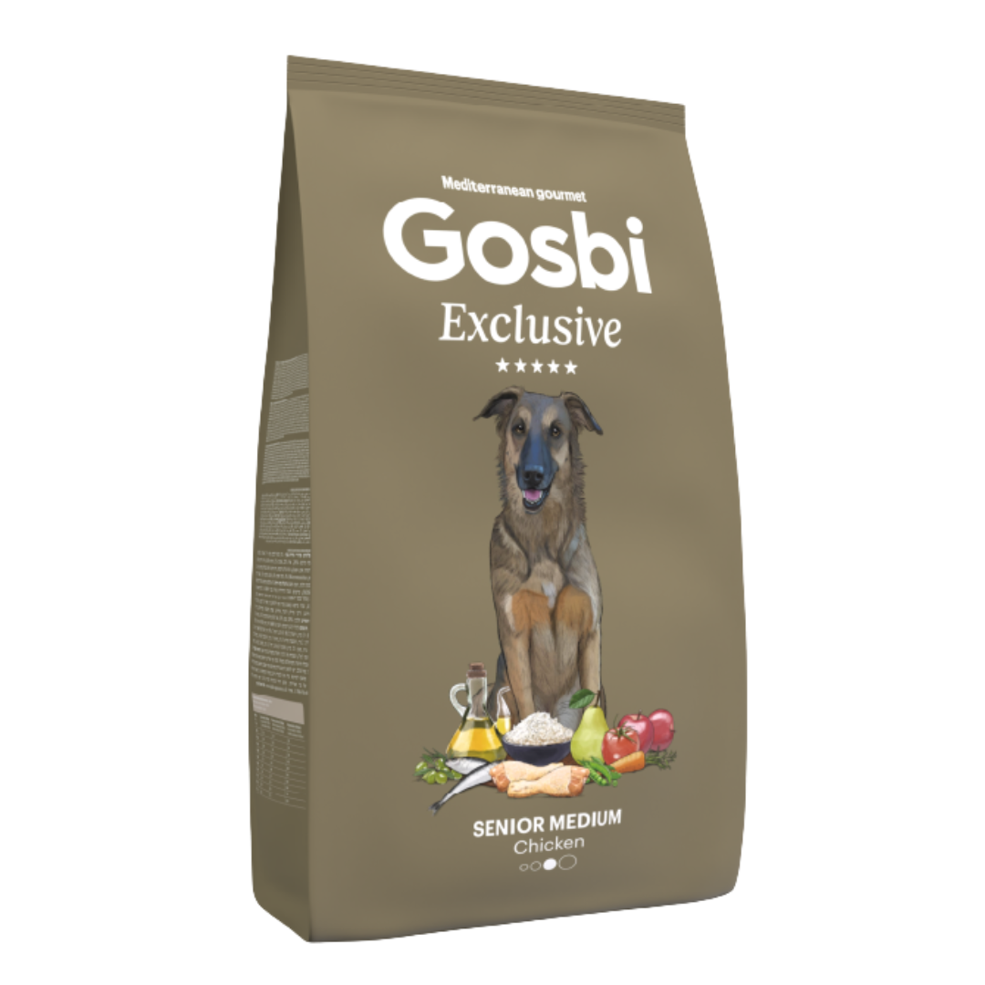 Gosbi Exclusive - Perro Senior Mediano